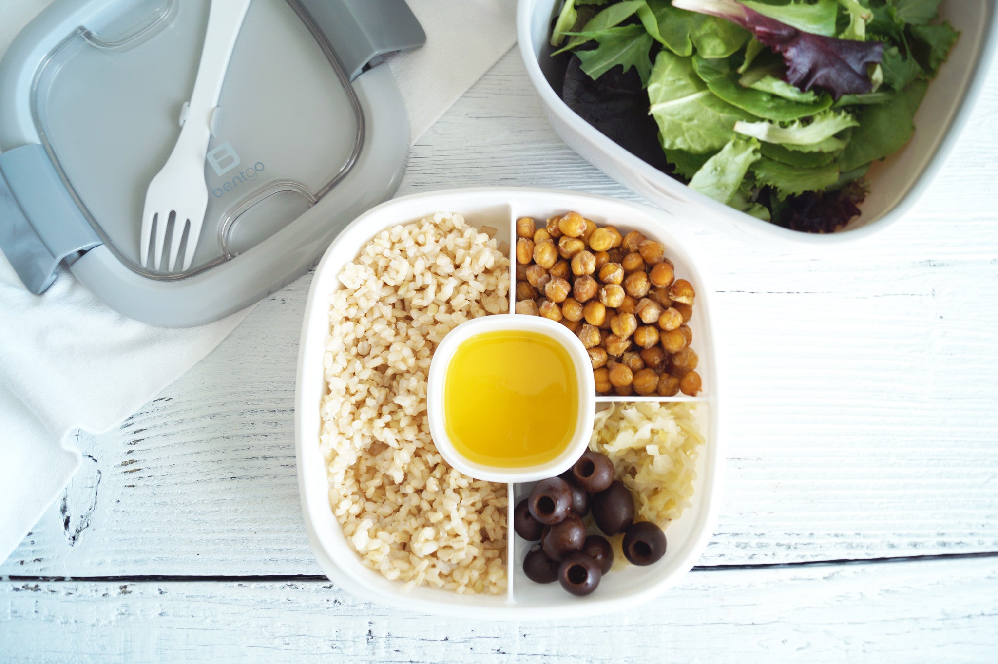 Crispy Chickpea Salad