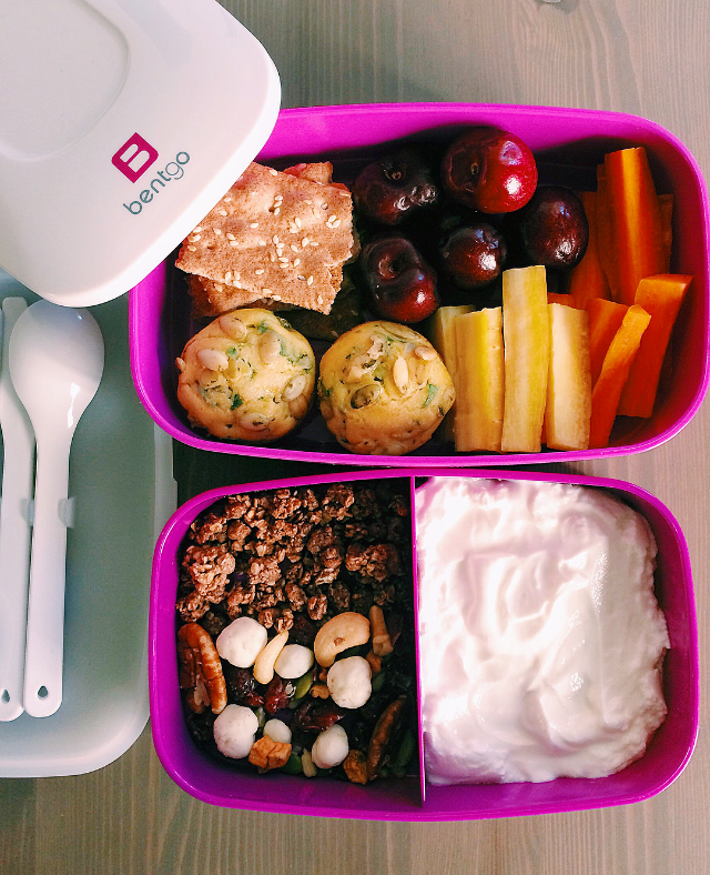 Give Yourself a (Lunch) Break: Thyme Goat Cheese Mini Muffins