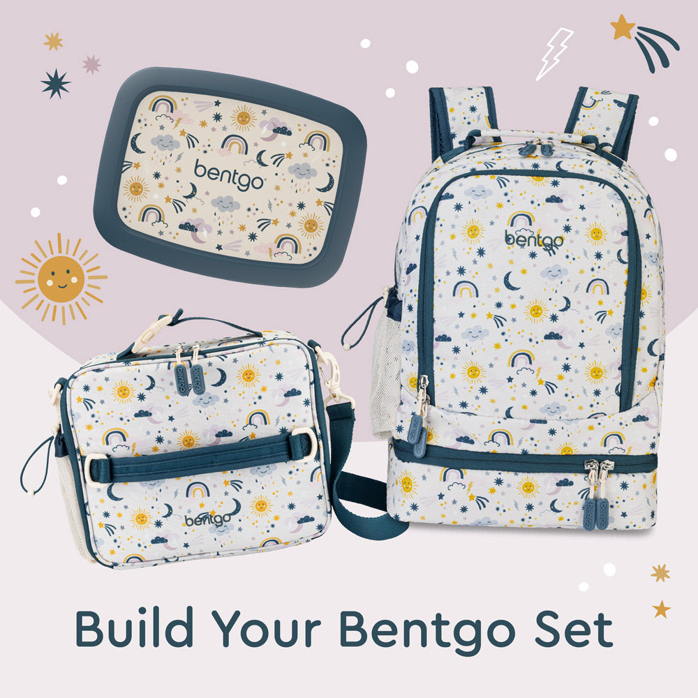 Bentgo® Kids Backpack & Lunch Bag | Friendly Skies