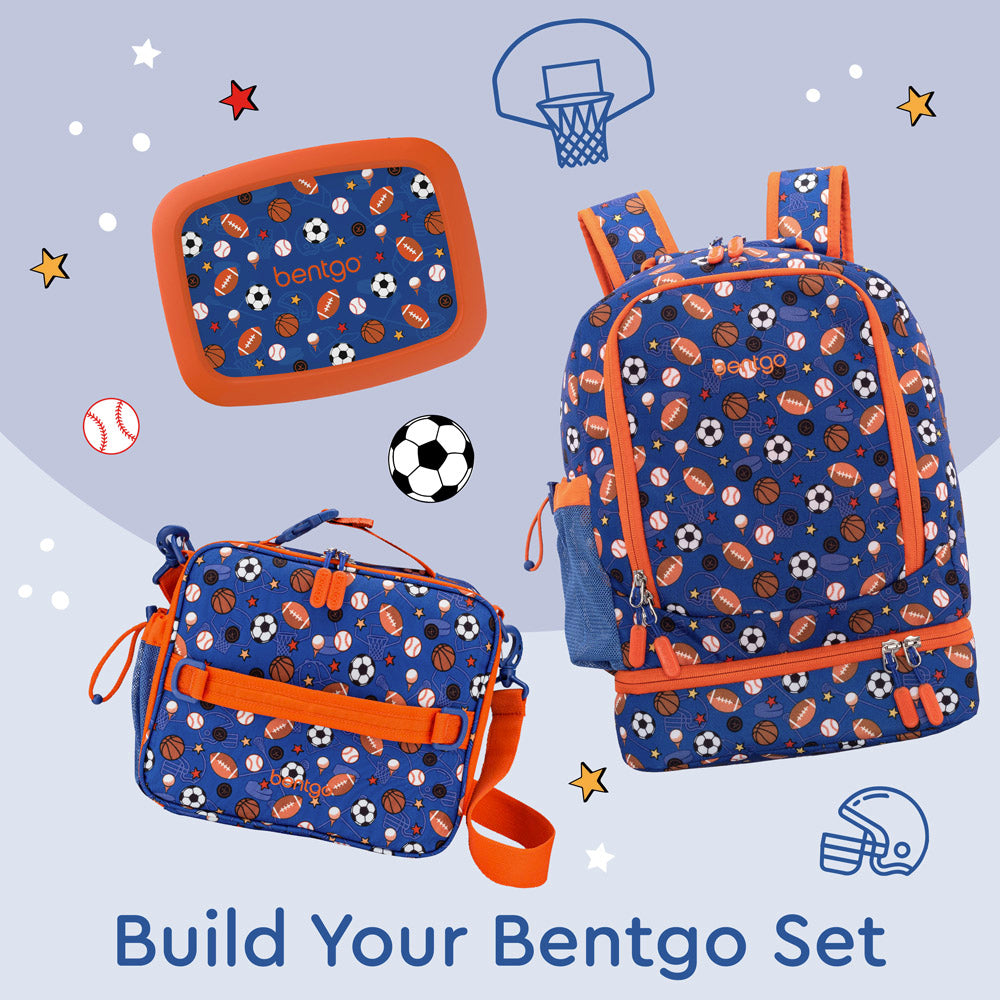 Bentgo® Kids Backpack & Lunch Bag | Sports
