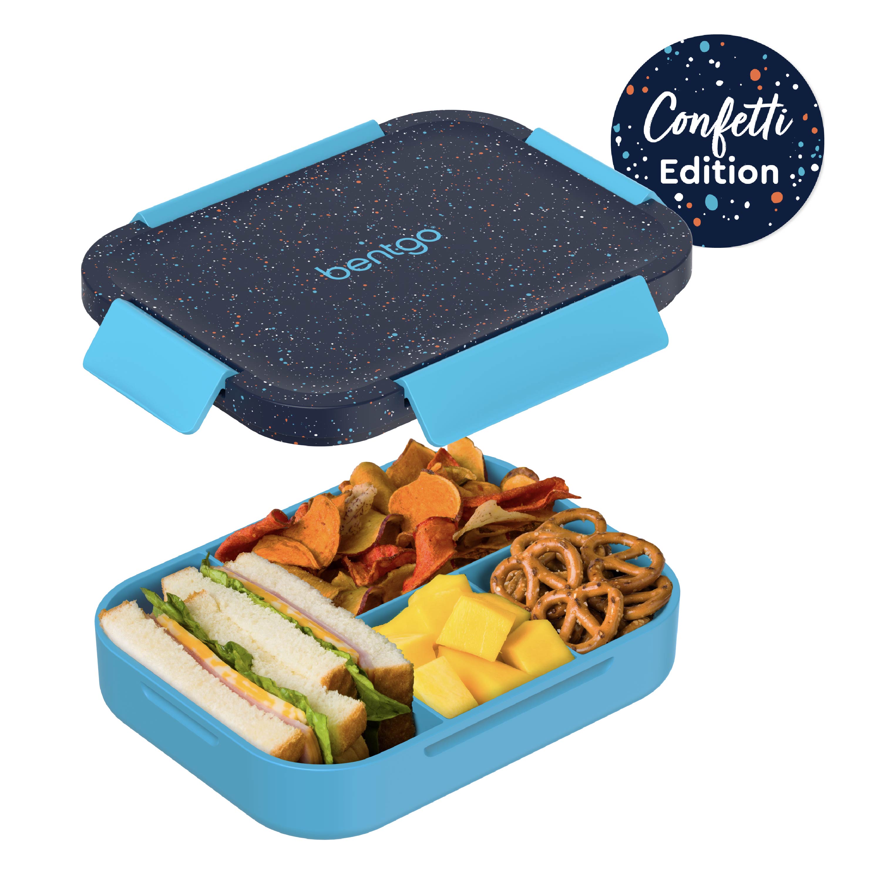 Abyss Blue Speckle Confetti