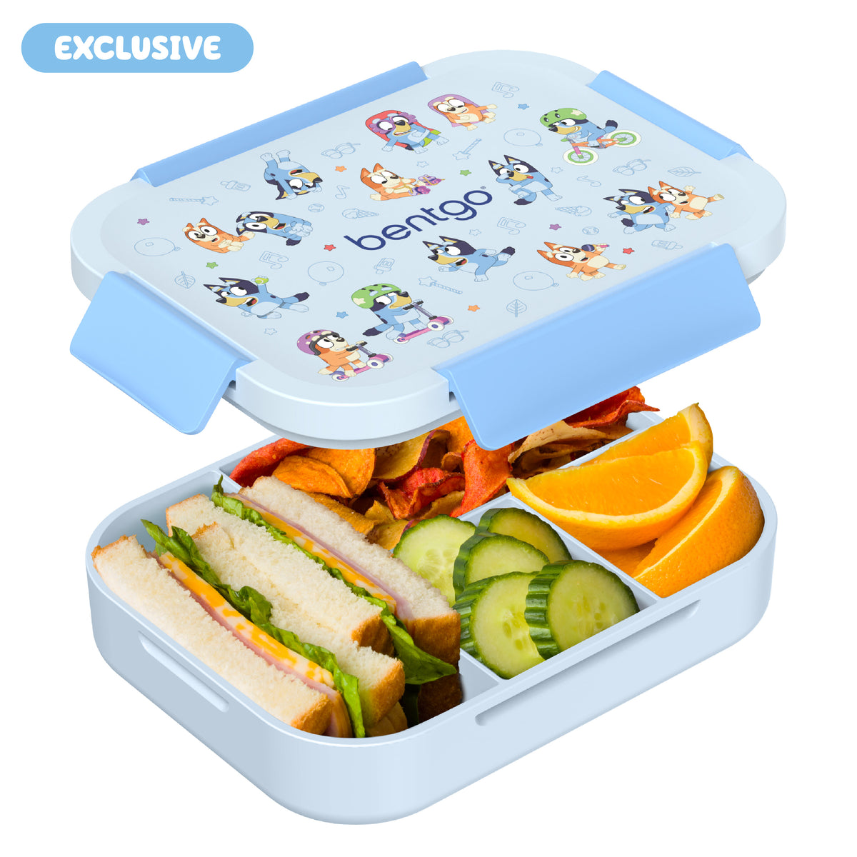 Bentgo® + Bluey Kids Snap & Go Lunch Box