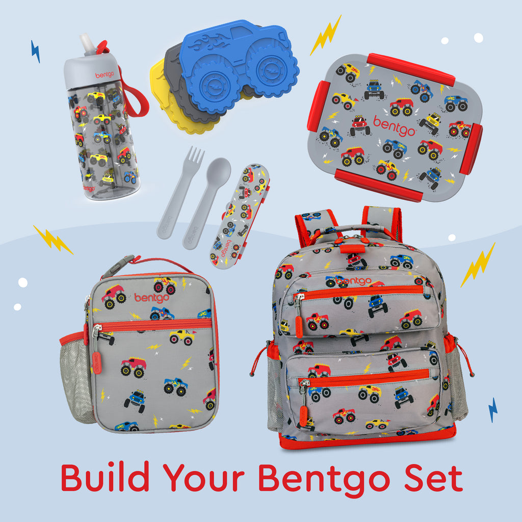 Bentgo® Kids Snap & Go Lunch Box | Trucks - Buy Our Lunch Box and Build Your Bentgo Set