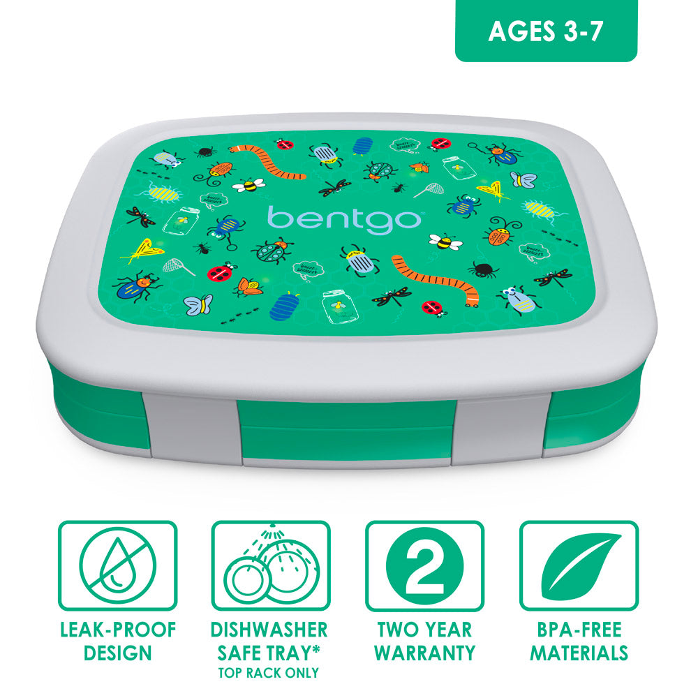 Bentgo Kids Prints Lunch Box - Bug Buddies