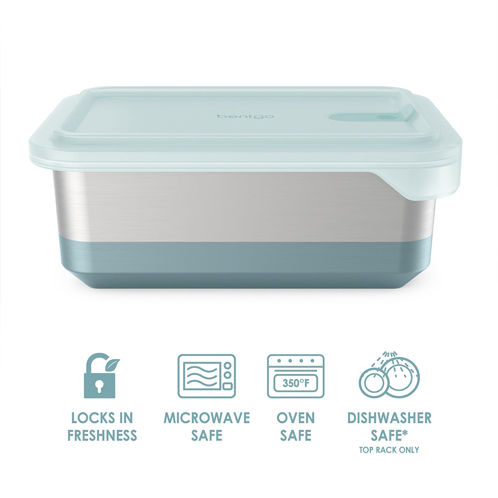 Bentgo® MicroSteel Container | Aqua