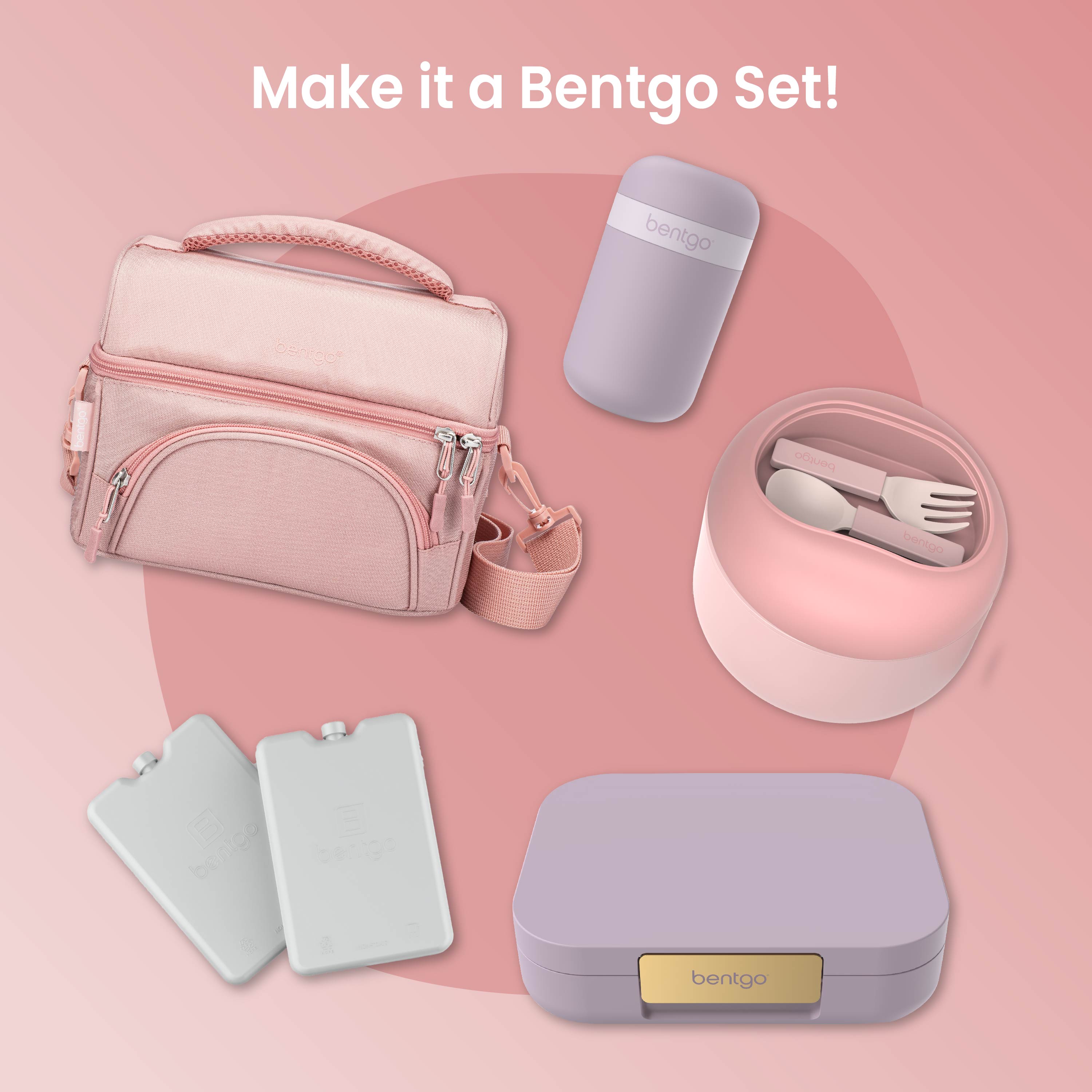 Bentgo® Bowl (2-Pack) - Blush | Make It A Bentgo Set!