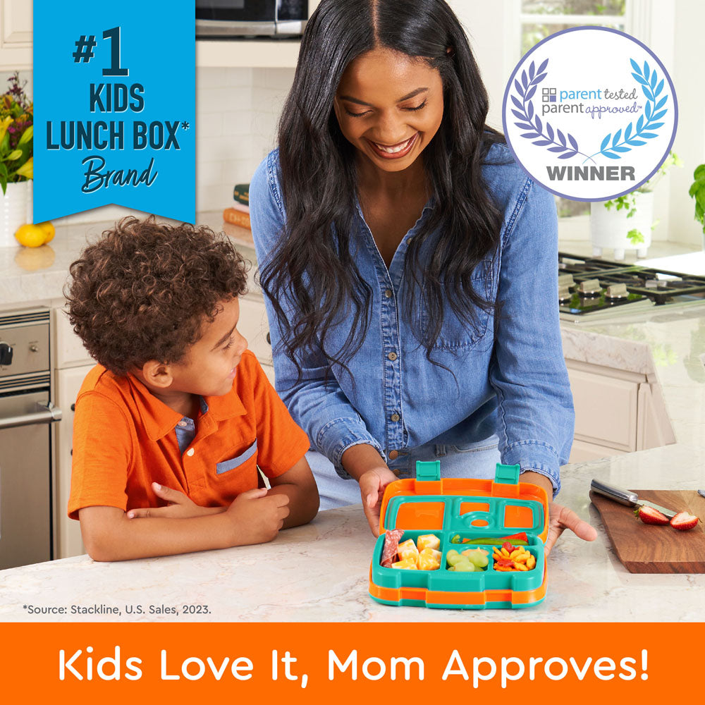Bentgo® Kids Lunch Box - Orange | #1 Lunch Box Brand