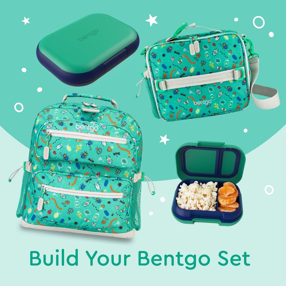 Bentgo® Kids Chill Lunch Box | Green/Navy
