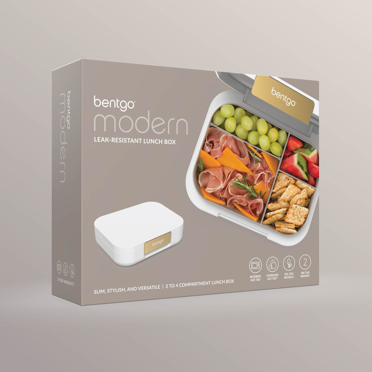 Bentgo® Modern Lunch Box - White | Product Packaging