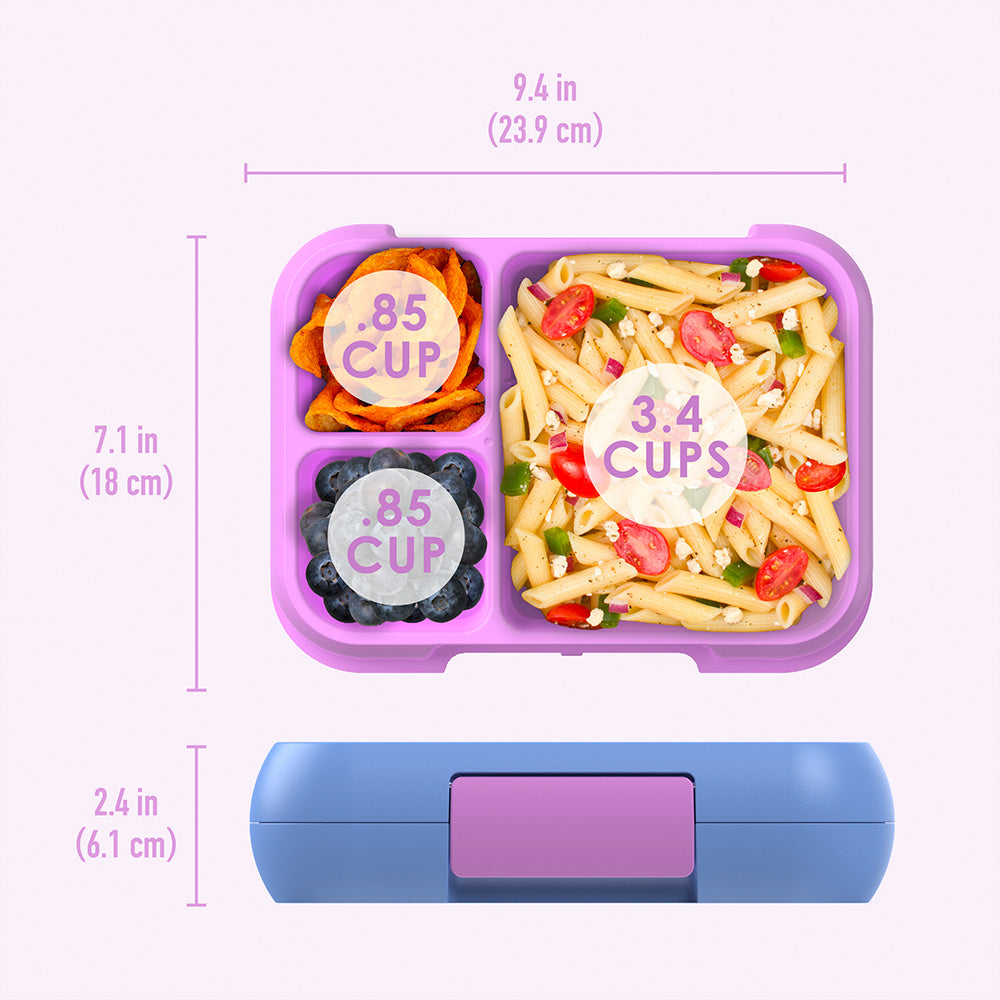 Bentgo Pop Lunch Box - Periwinkle/Pink