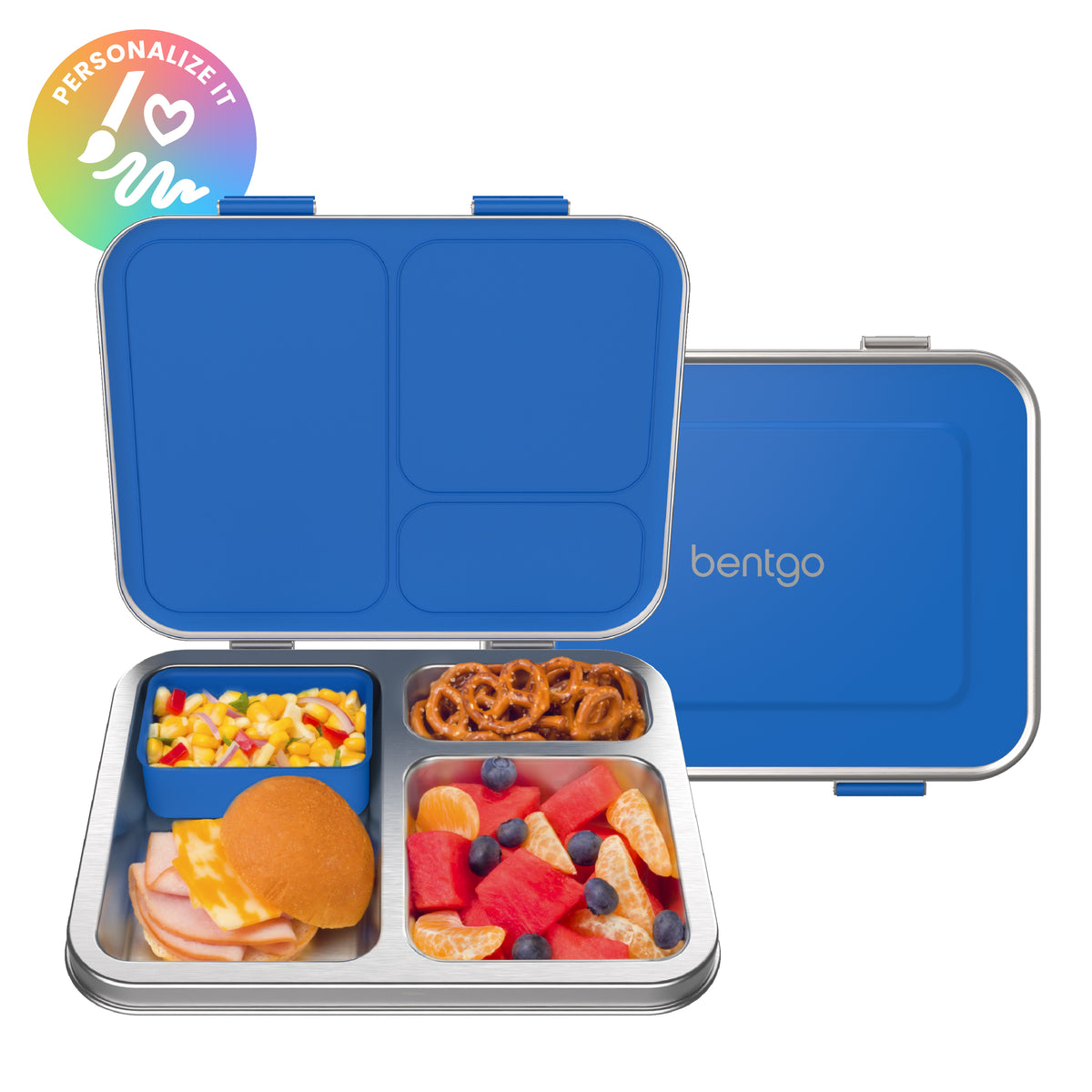Bentgo® Kids Stainless Steel Lunch Box | Lunch Box For Kids