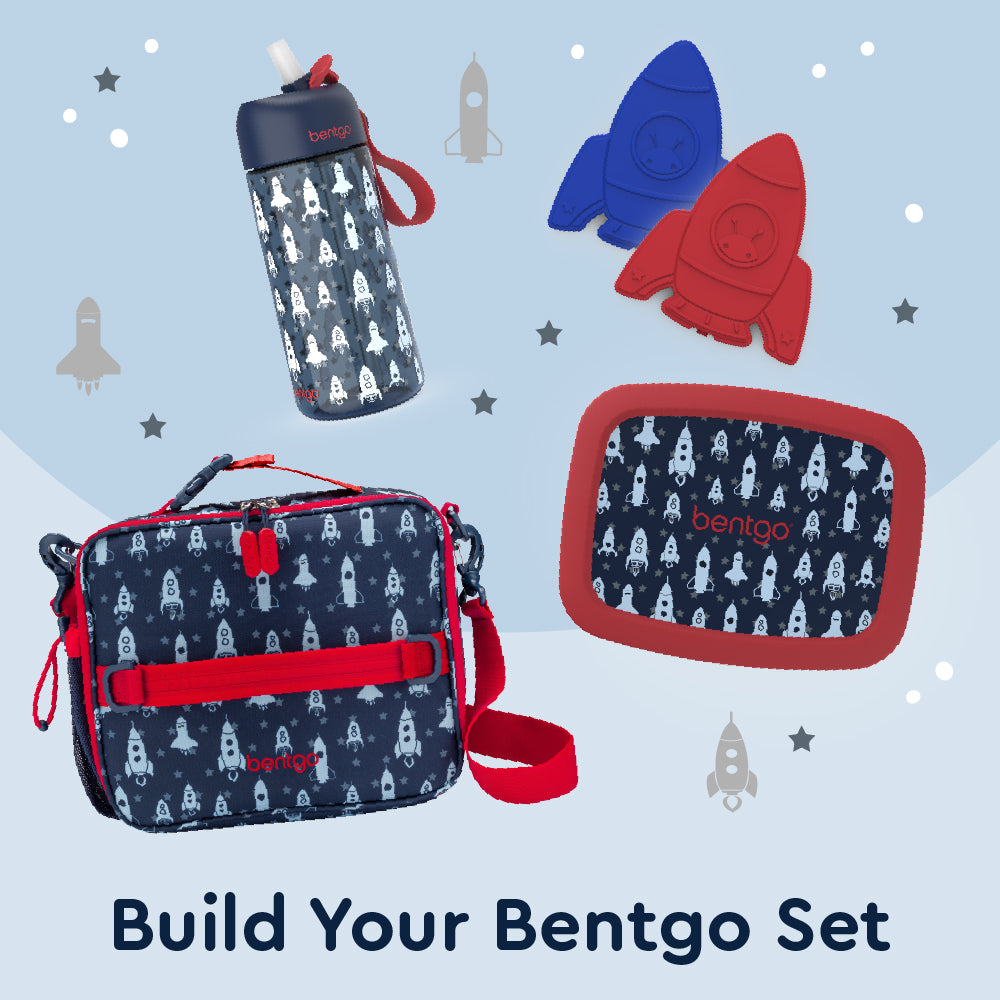 Bentgo® Kids Prints Lunch Bag - Space Rockets | Build Your Bentgo Set