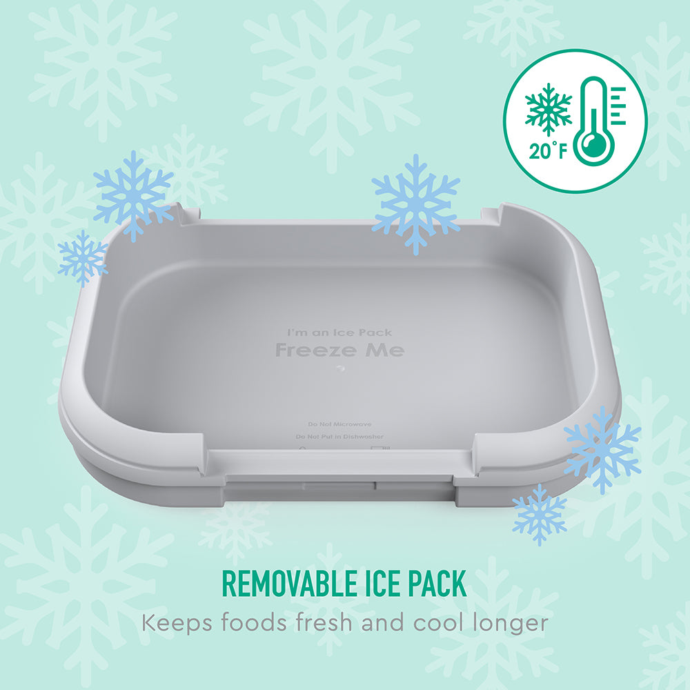 Bentgo® Chill Kids Lunch & Snack Box - Green/Navy