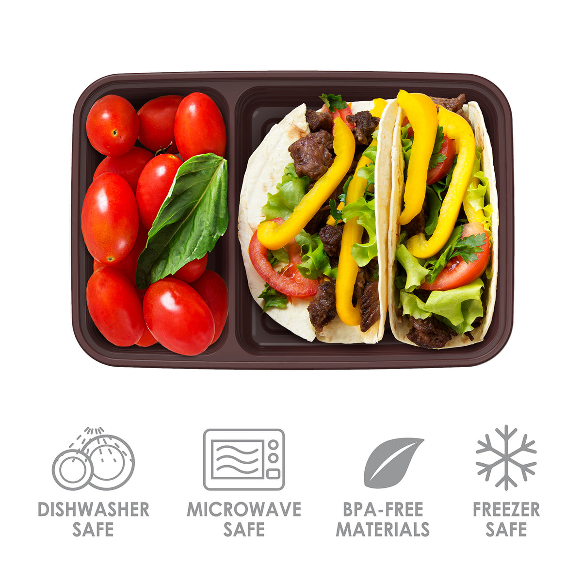 Bentgo Prep 90 Piece Meal Prep Container Set + E-Book Included