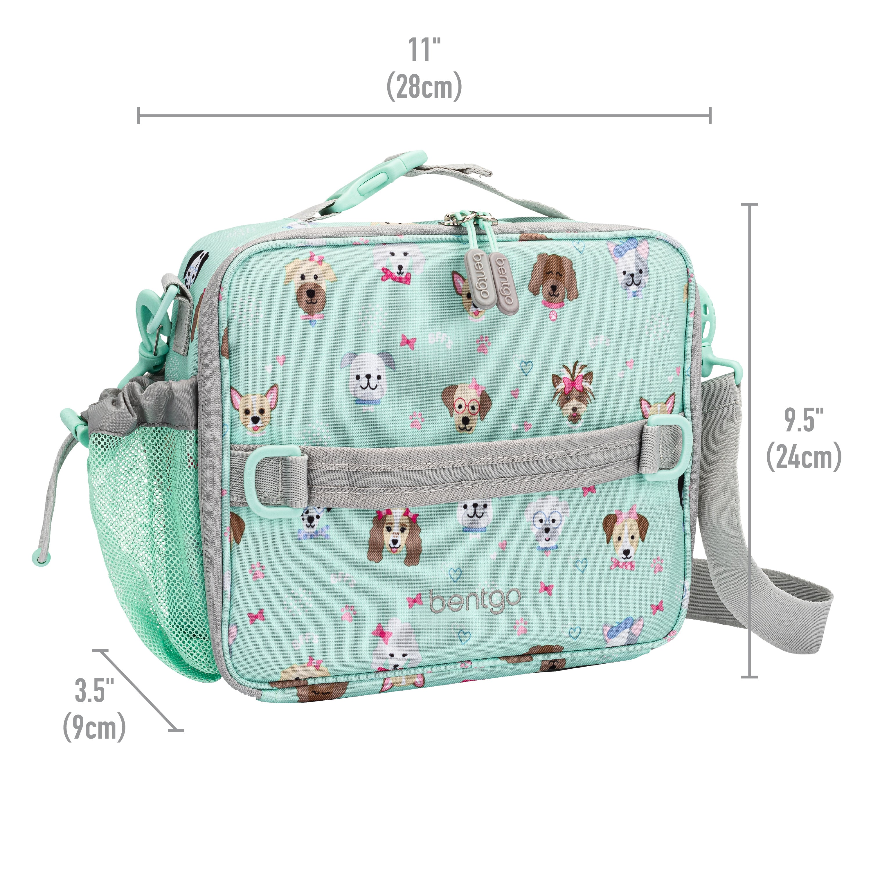 Bentgo Kids Prints Lunch Box & Bag - Puppy Love
