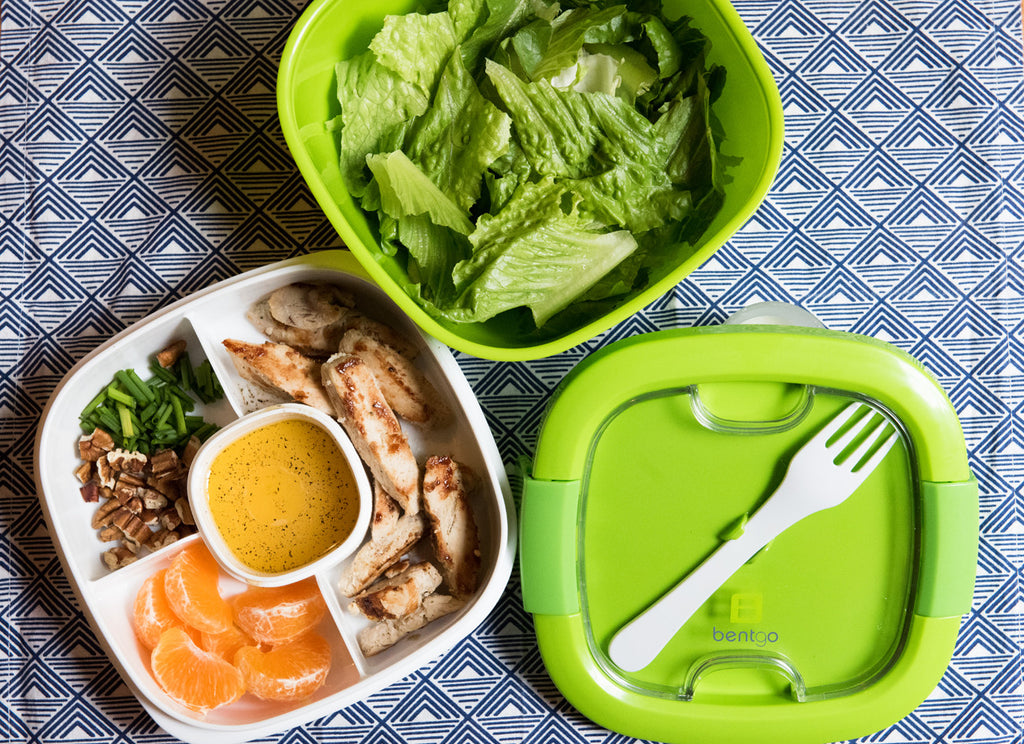 Deconstructed Cobb Salad Bento Lunch for Kids