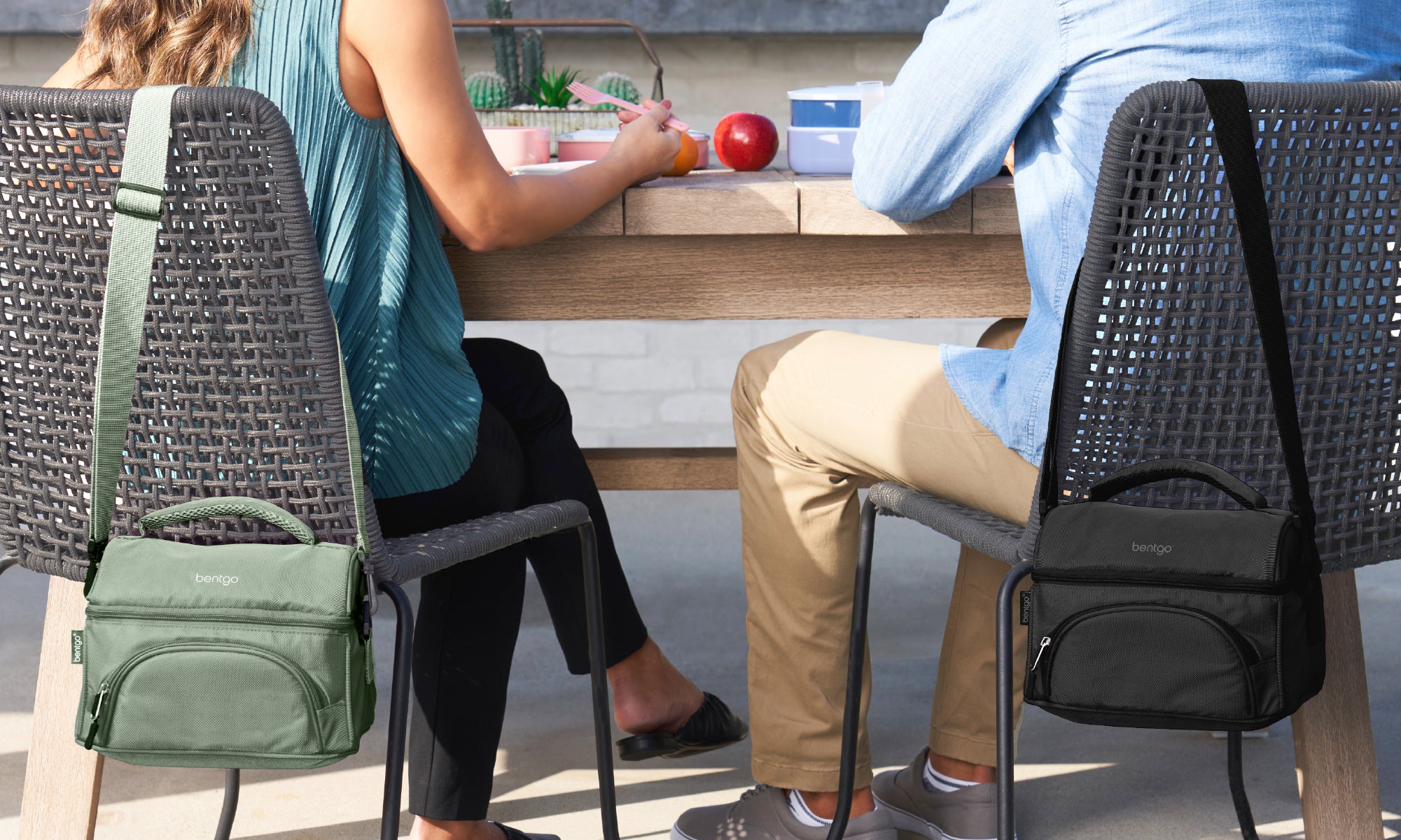 Classic Lunch Box & Deluxe Lunch Bag Set