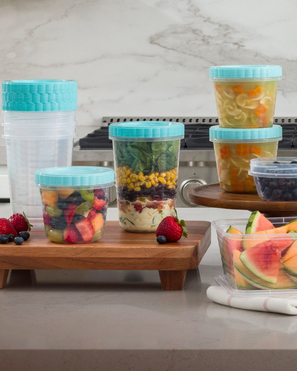 Prep Twist-Top Containers