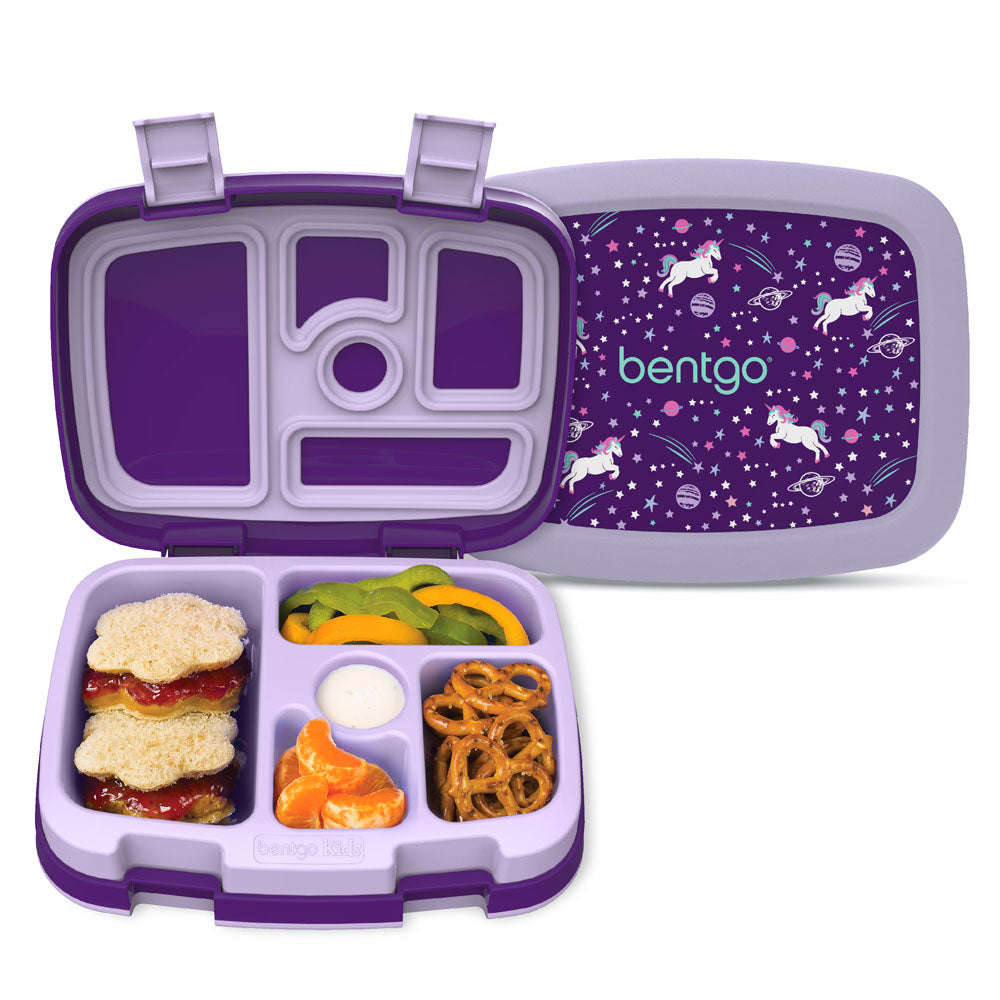 Bentgo® Kids Prints Lunch Box 2-Pack | Kids Lunch Boxes
