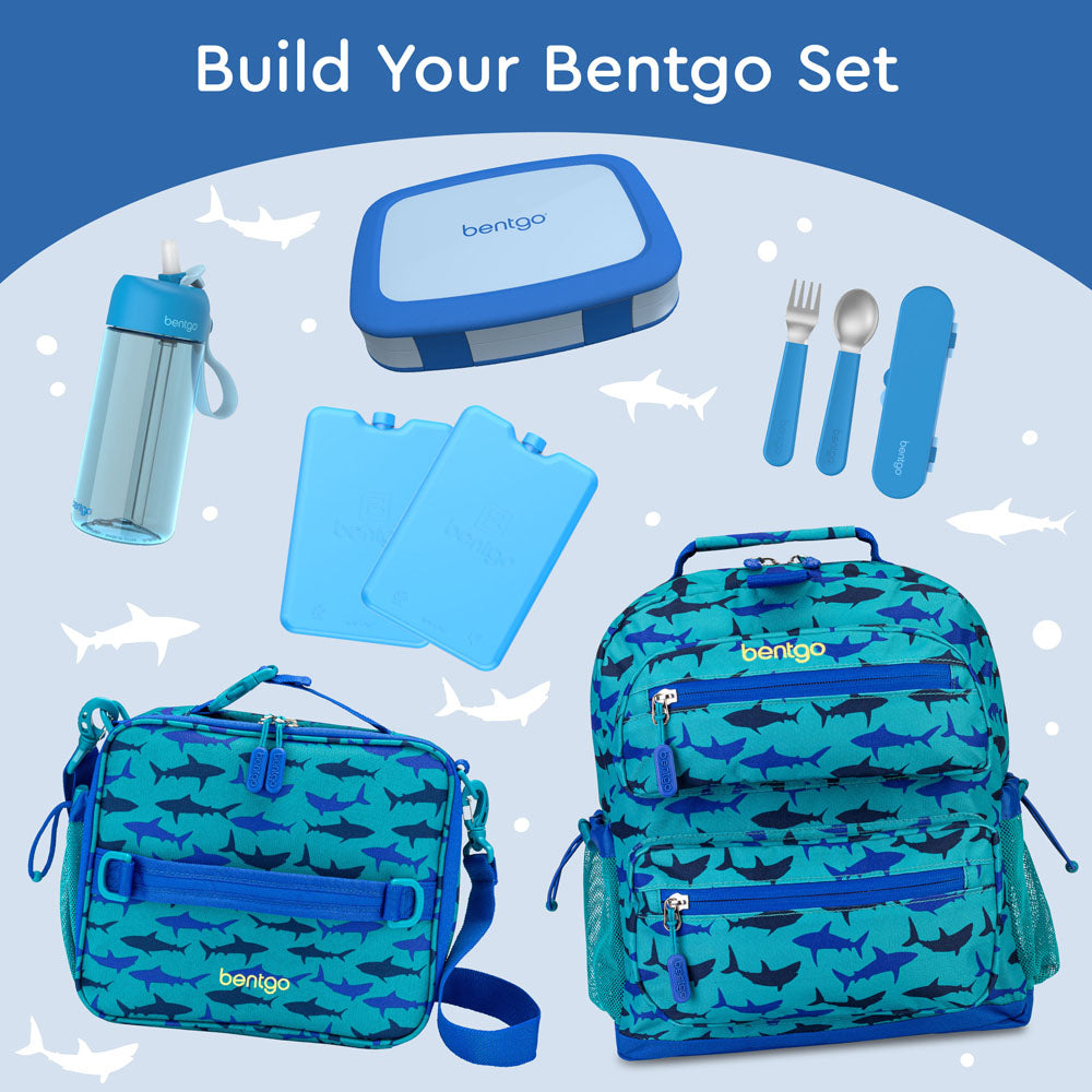 Bentgo® Kids Lunch Box (2-Pack) - Blue | This Lunch Box Is Perfect To Build Your Bentgo Set