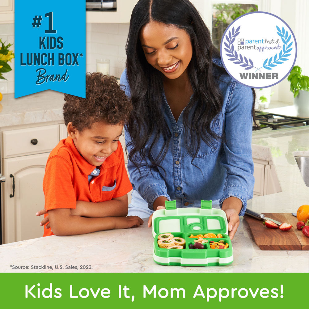 Bentgo® Kids Lunch Box (2-Pack) - Green | Kids Love It, Mom Approves!