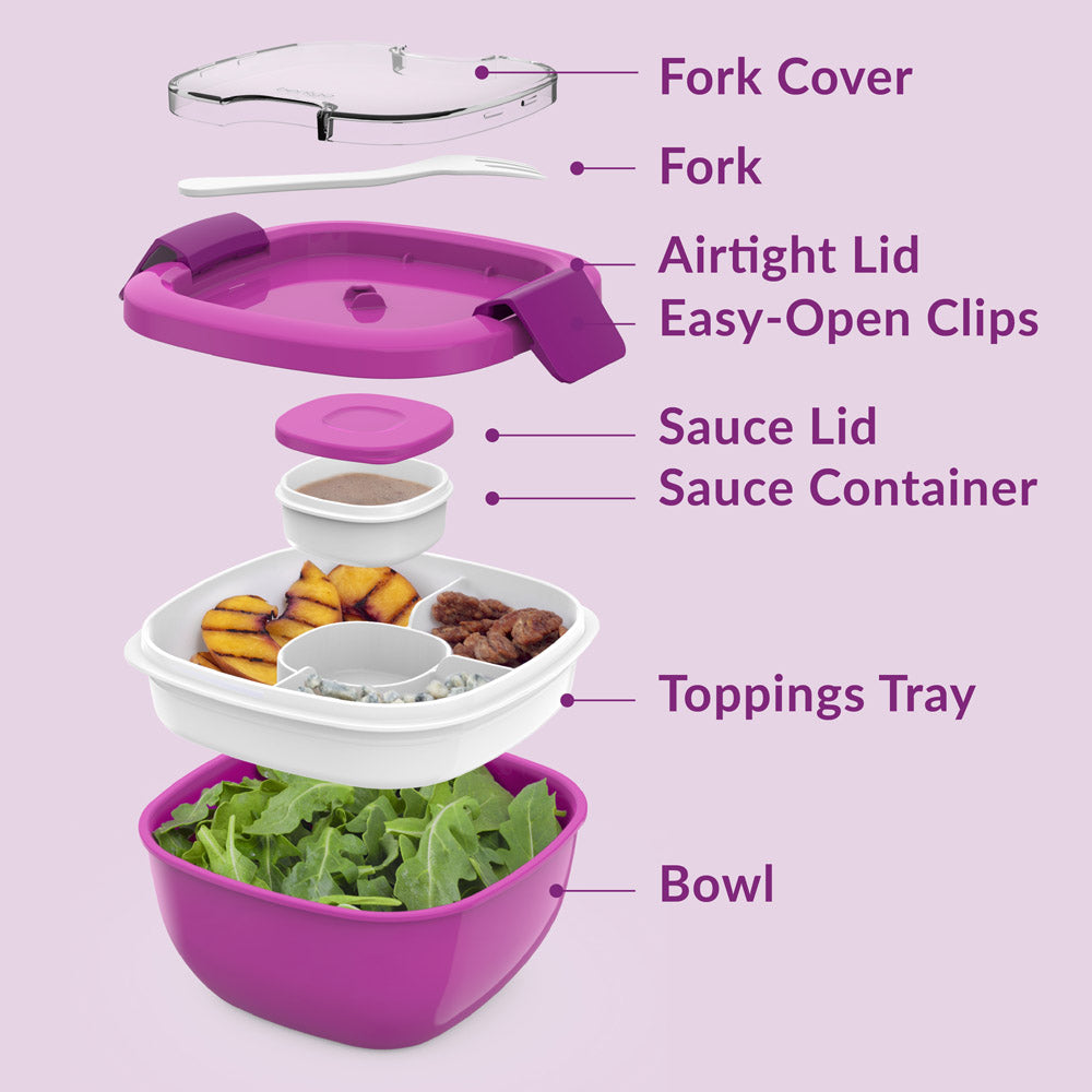 Bentgo Salad Container - Purple