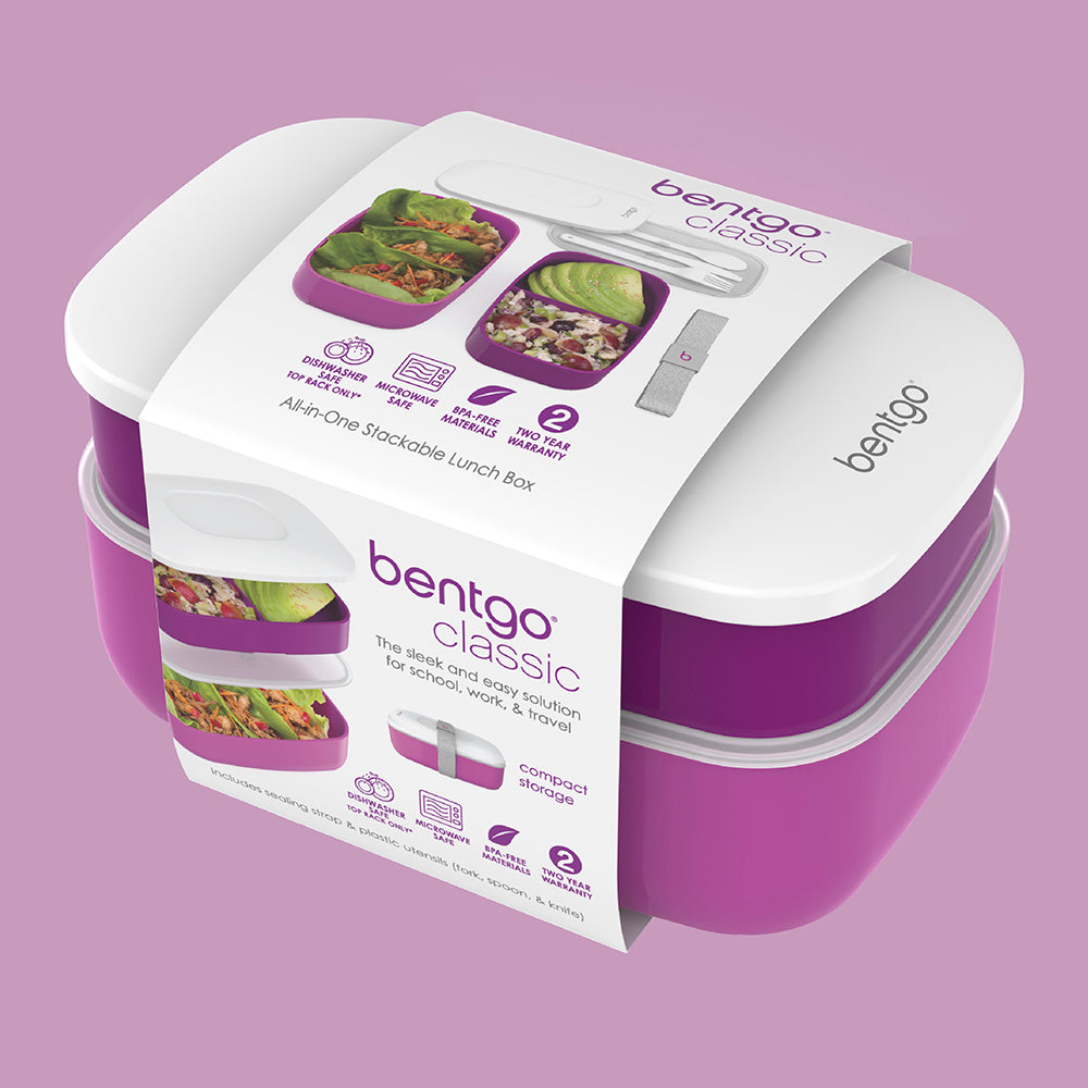 Bentgo® Classic Lunch Box - Purple | Packaging