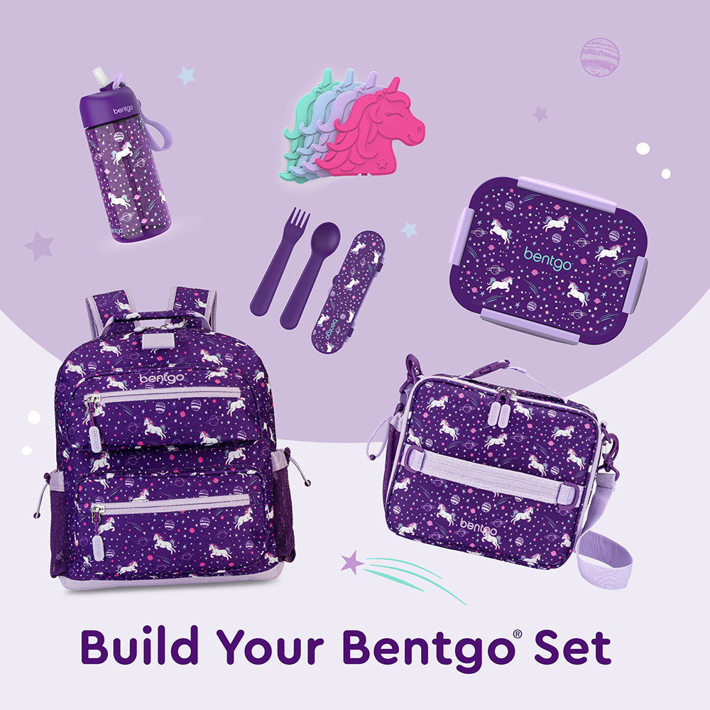 Bentgo® Kids Snap & Go 2-Piece Lunch Set  - Unicorn | Build Your Bentgo Set