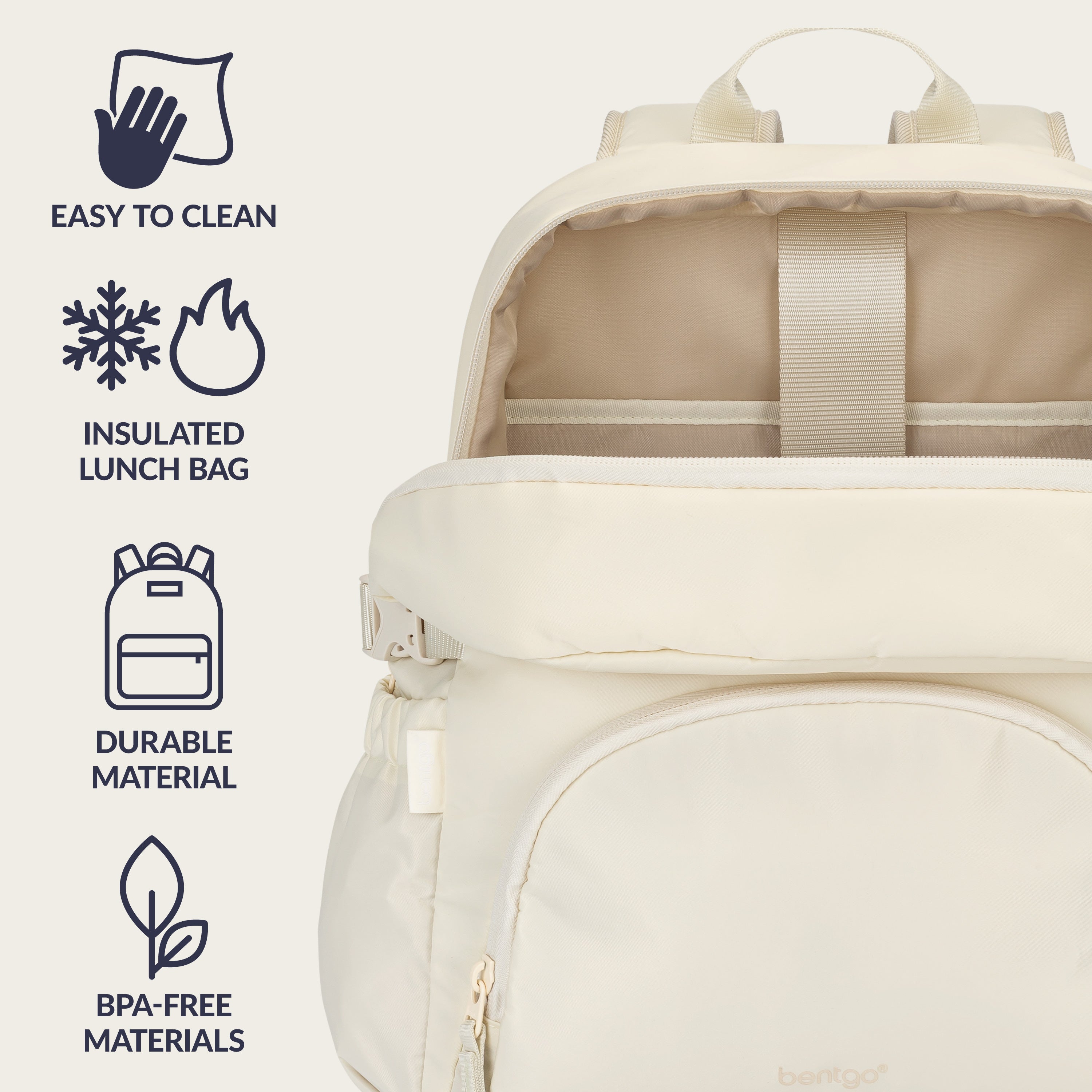 Bentgo 2-in-1 Backpack with Insulated Meal Compartment Bentgo 2-in-1 Backpack with Insulated Meal Compartment