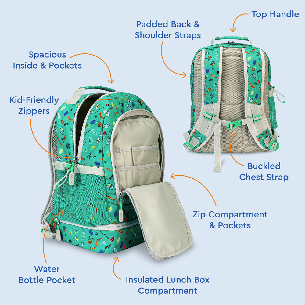 Bentgo® Kids Backpack & Lunch Bag | Backpacks For School