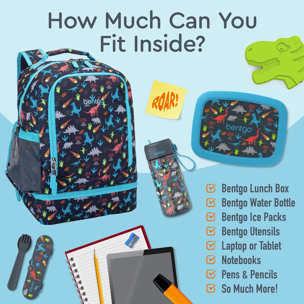 backpack to fit laptop and lunch Bentgo® Kids Backpack & Lunch Bag