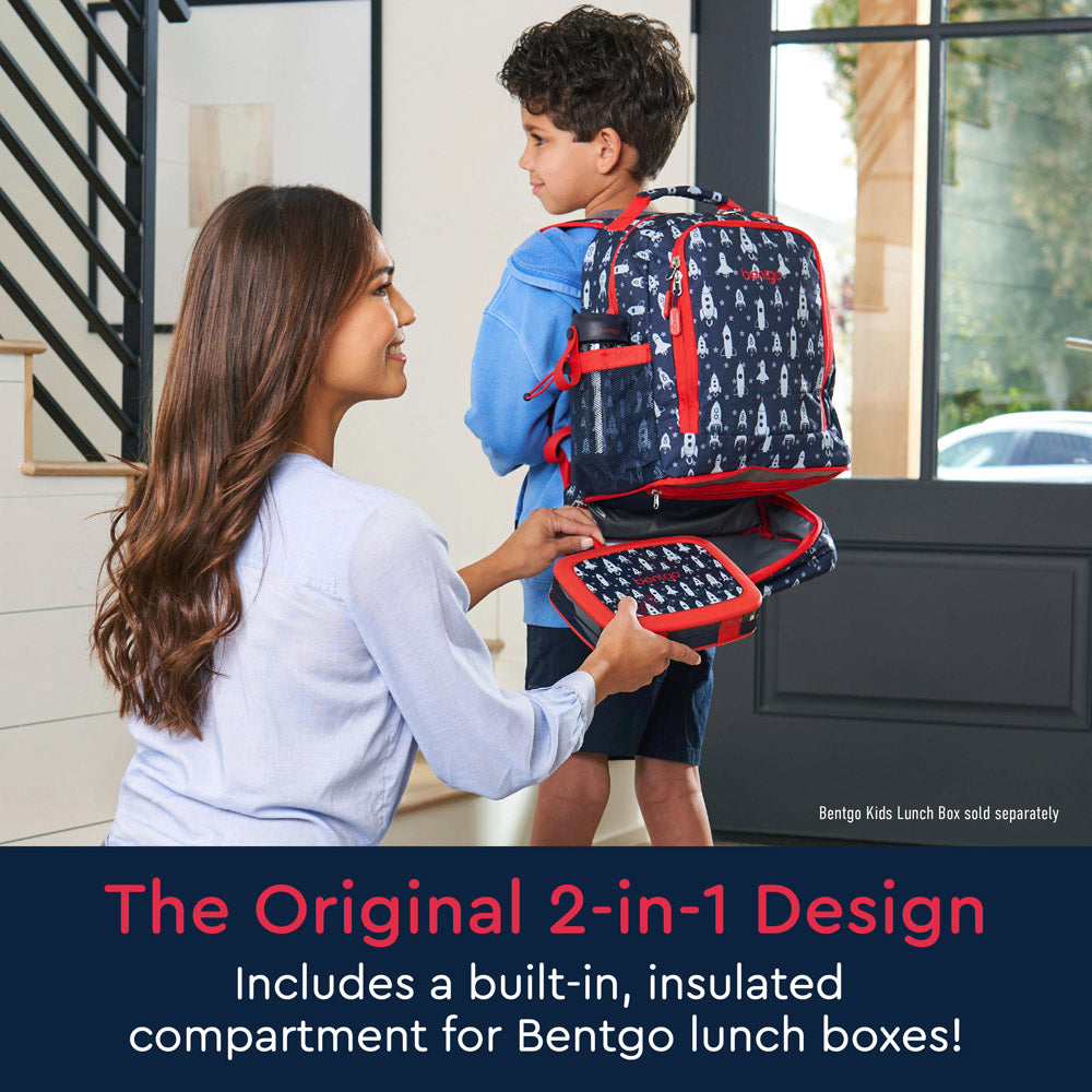 Bentgo Kids Prints 2-in-1 Backpack & Insulated Lunch Bag