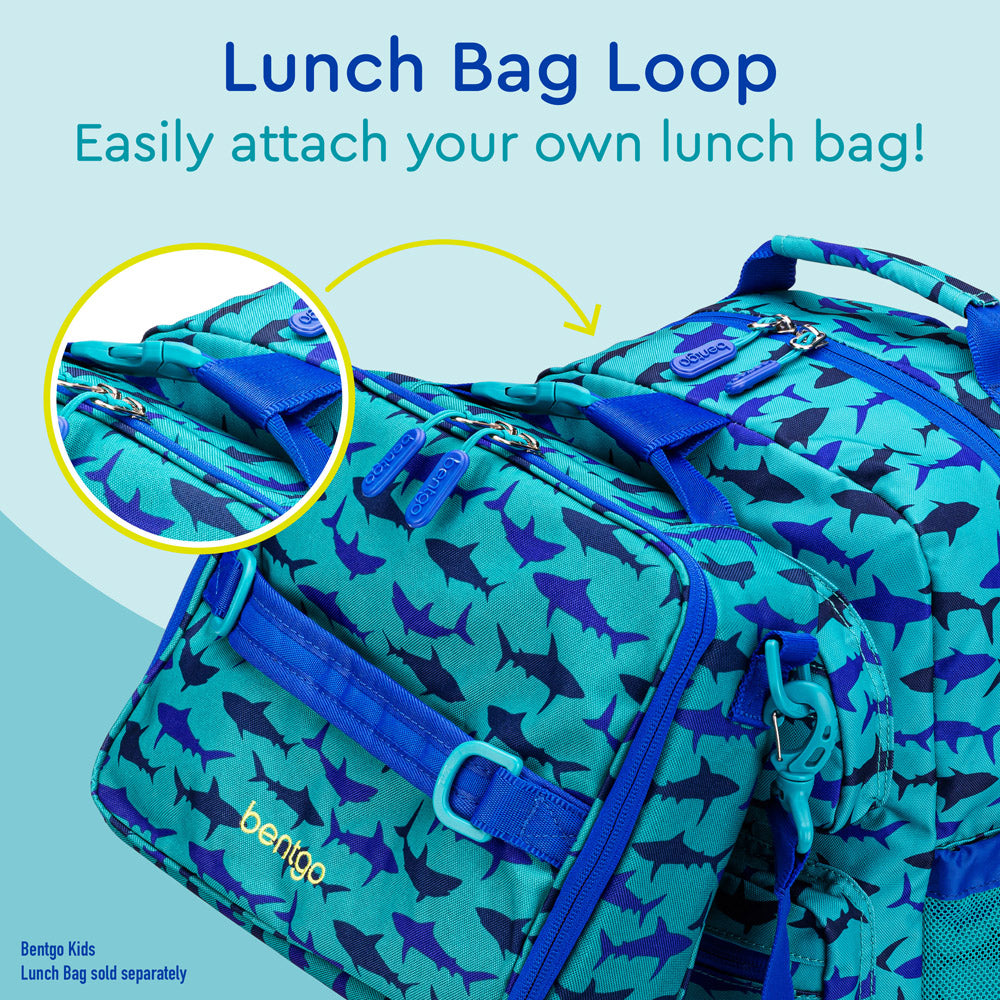 Bentgo® Kids Backpack | Sharks