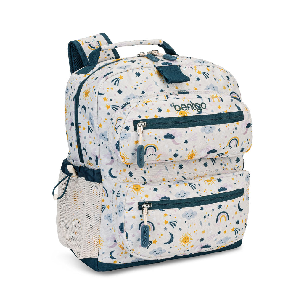 Bentgo Kids Prints Backpack | Backpacks for School Friendly Skies