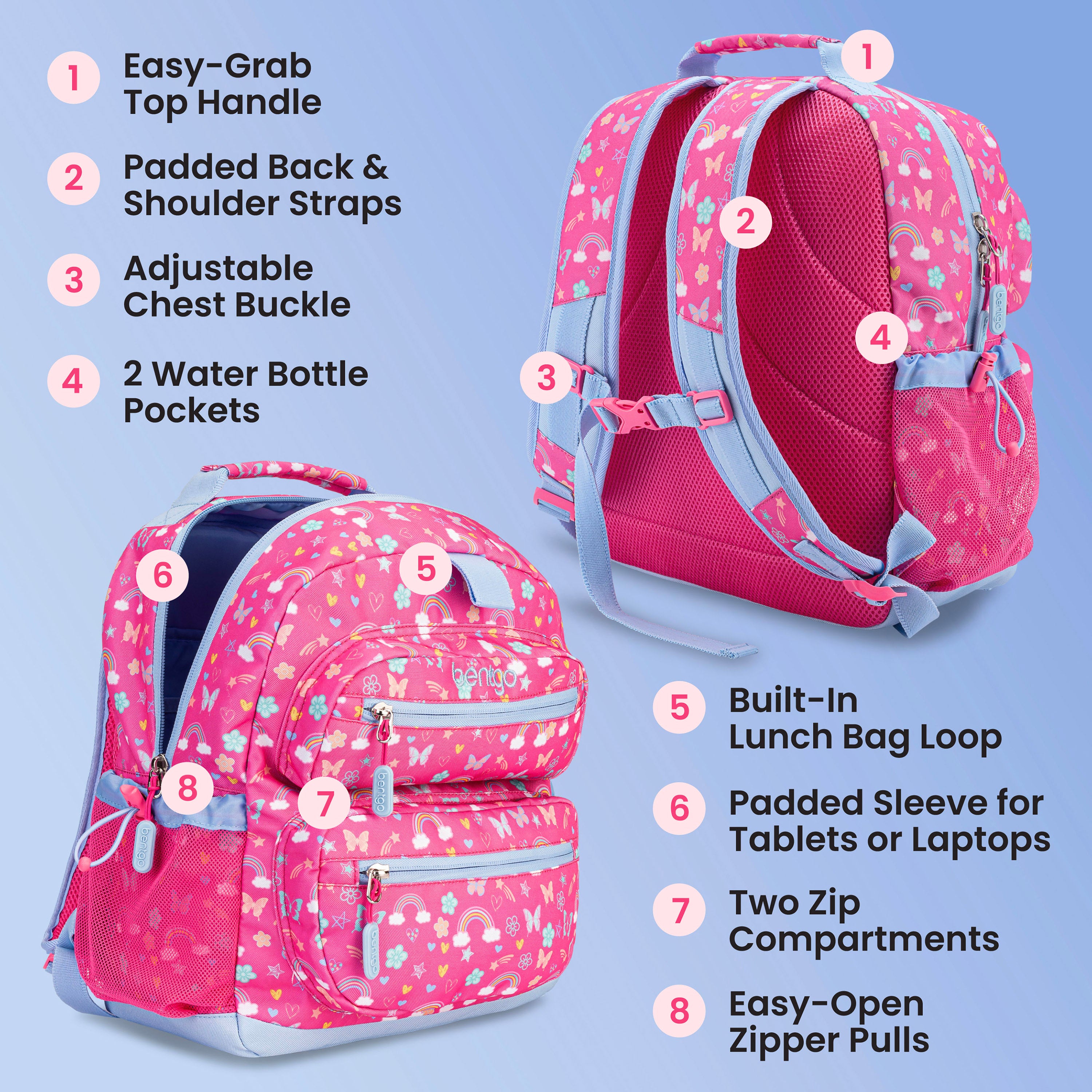 Bentgo® Kids Prints Backpack