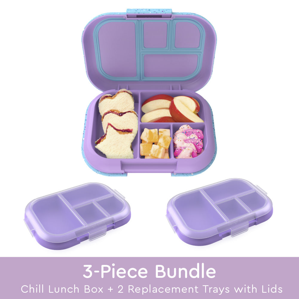 Bentgo® Kids Chill Lunch Box & 2 Extra Trays with Lids | Lunch Boxes ...