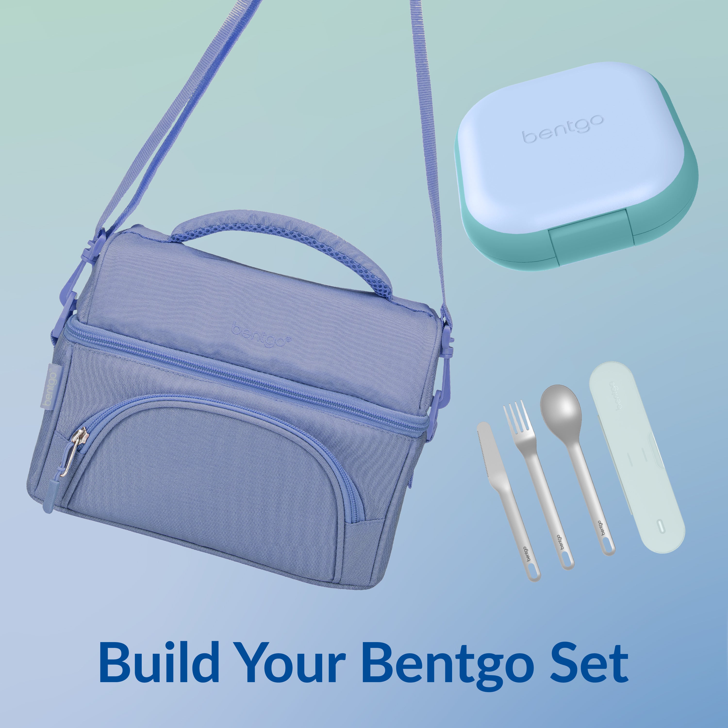Bentgo® Chill Mini Lunch Box - Tide Blues  | Build Your Bentgo Set