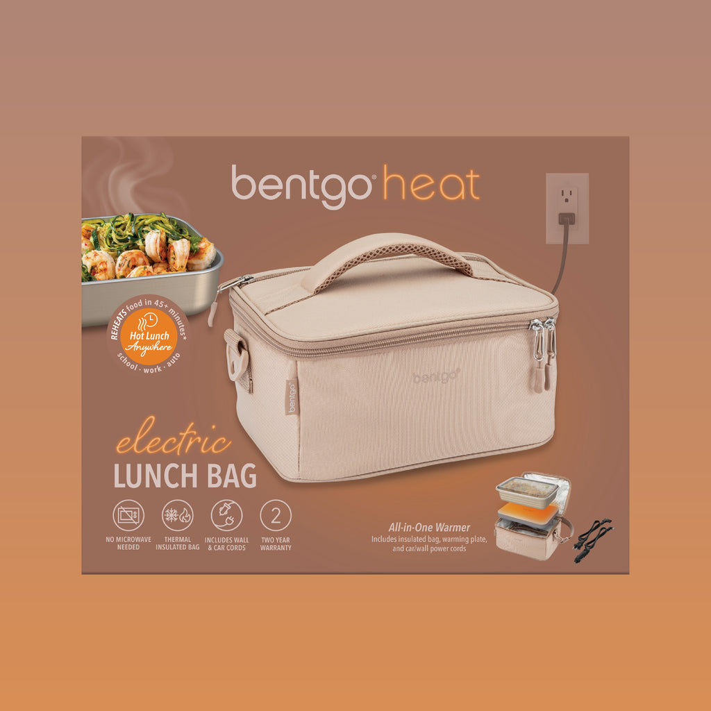 Bentgo® Heat Electric Lunch Bag - Sand | Packaging