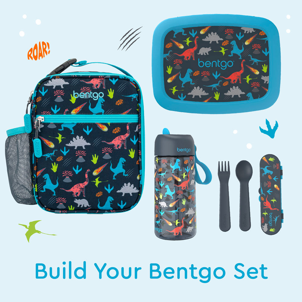 Bentgo®️ Kids Insulated Lunch Tote - Dinosaur | Perfect Tote To Build Your Bentgo Set