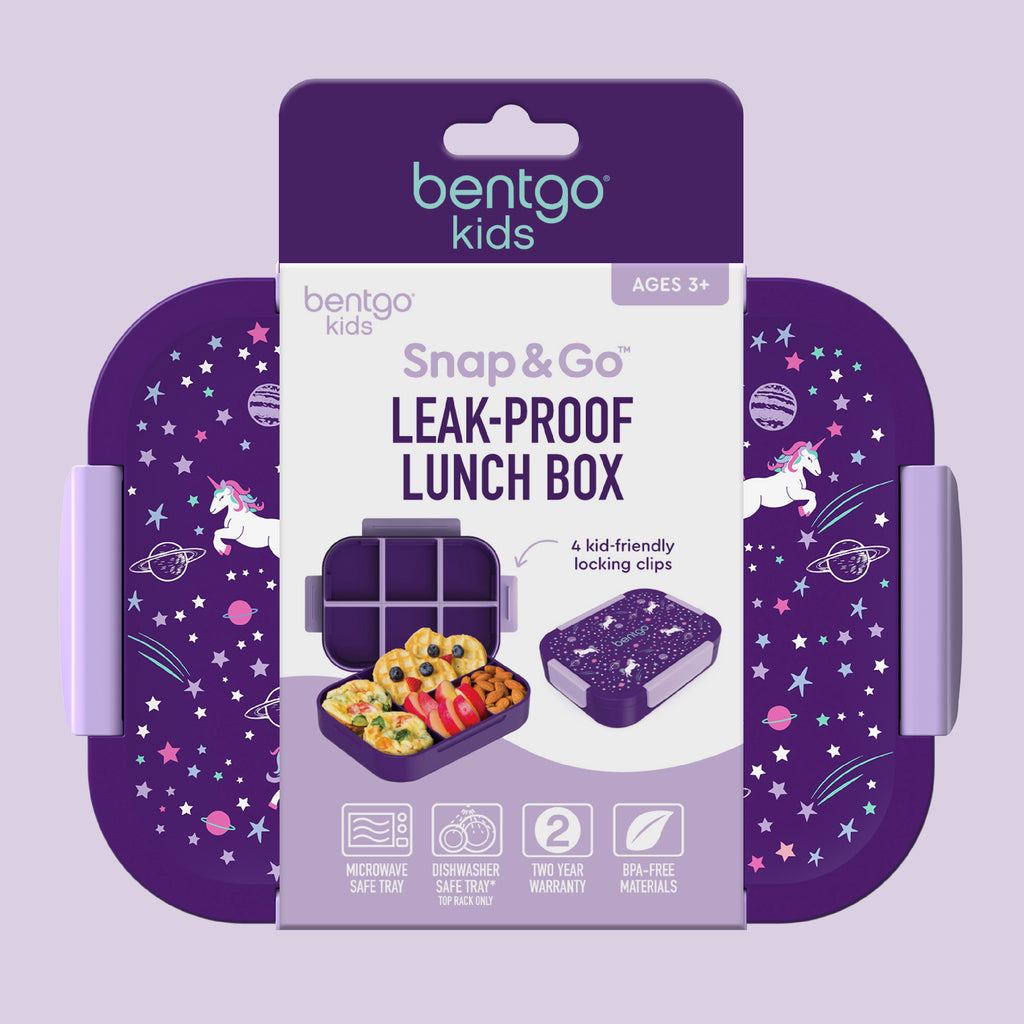 Bentgo® Kids Snap & Go Lunch Box | Unicorn - Packaging