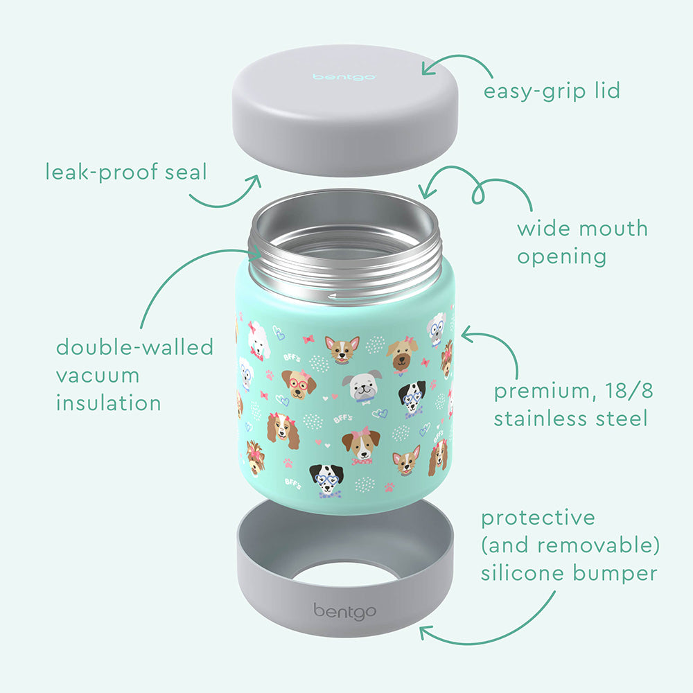 Bentgo® Kids Stainless Steel Food Jar Stainless Steel Food