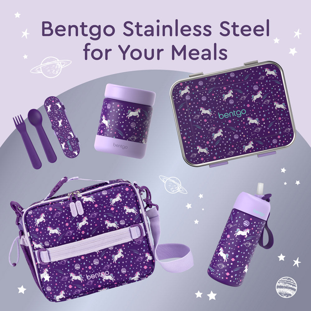 Bentgo® Kids Stainless Steel Food Jar - Unicorn | Bentgo Stainless Steel For Your Meals