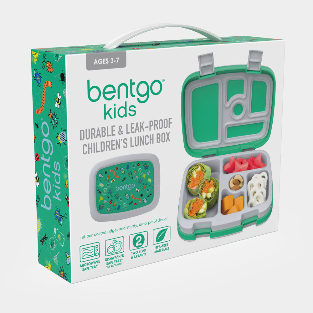Bentgo Kids Prints Lunch Box - Bug Buddies | Kids Lunch Box Packaging