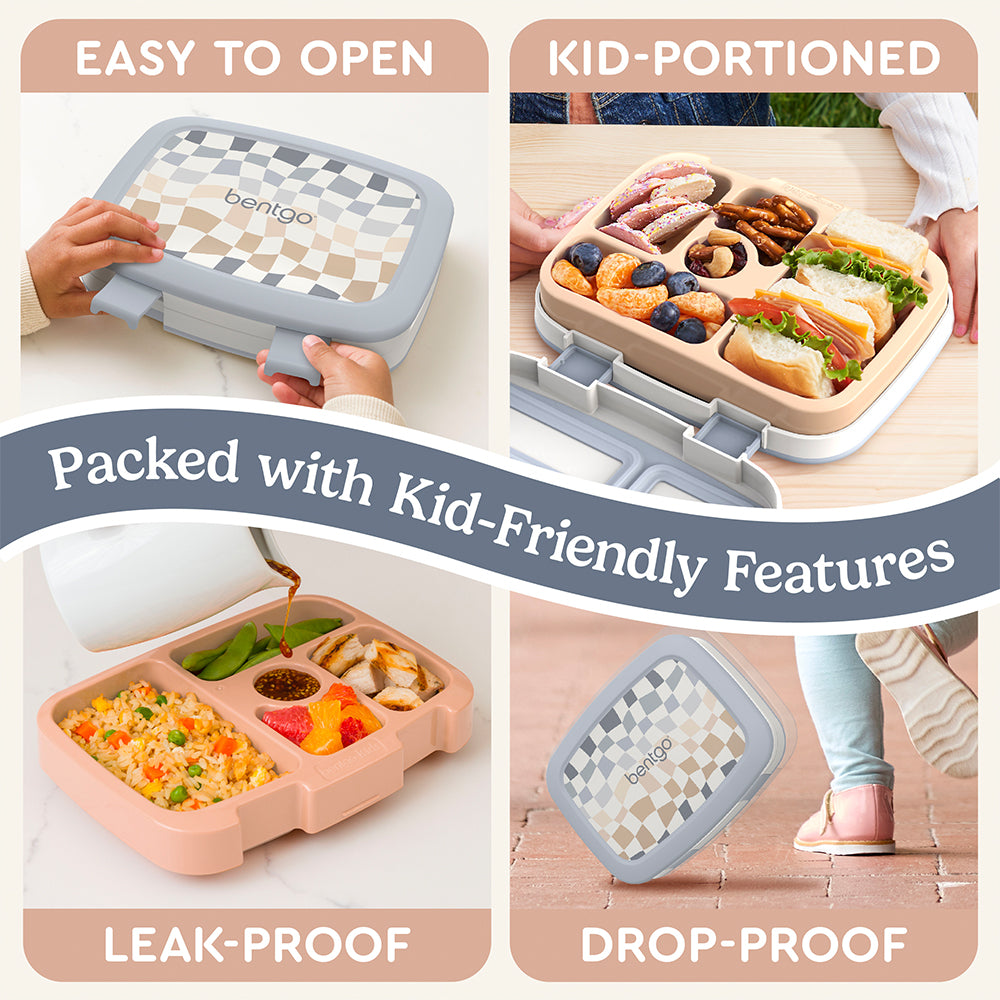 Whimsy Box Bentgo® Kids Whimsy & Wonder Prints Lunch Box | School Lunch Box