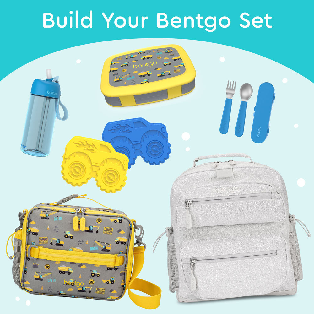 Bentgo Kids Prints Lunch Box - Construction Trucks | This Lunch Box Is Perfect To Build Your Bentgo Set