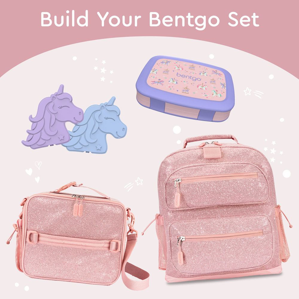 Bentgo Kids Prints Lunch Box - Carousel Unicorns | This Lunch Box Is Perfect To Build Your Bentgo Set