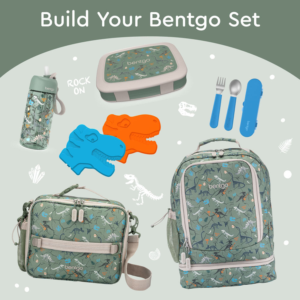 Bentgo Kids Prints Lunch Box - Dino Fossils | This Lunch Box Is Perfect To Build Your Bentgo Set