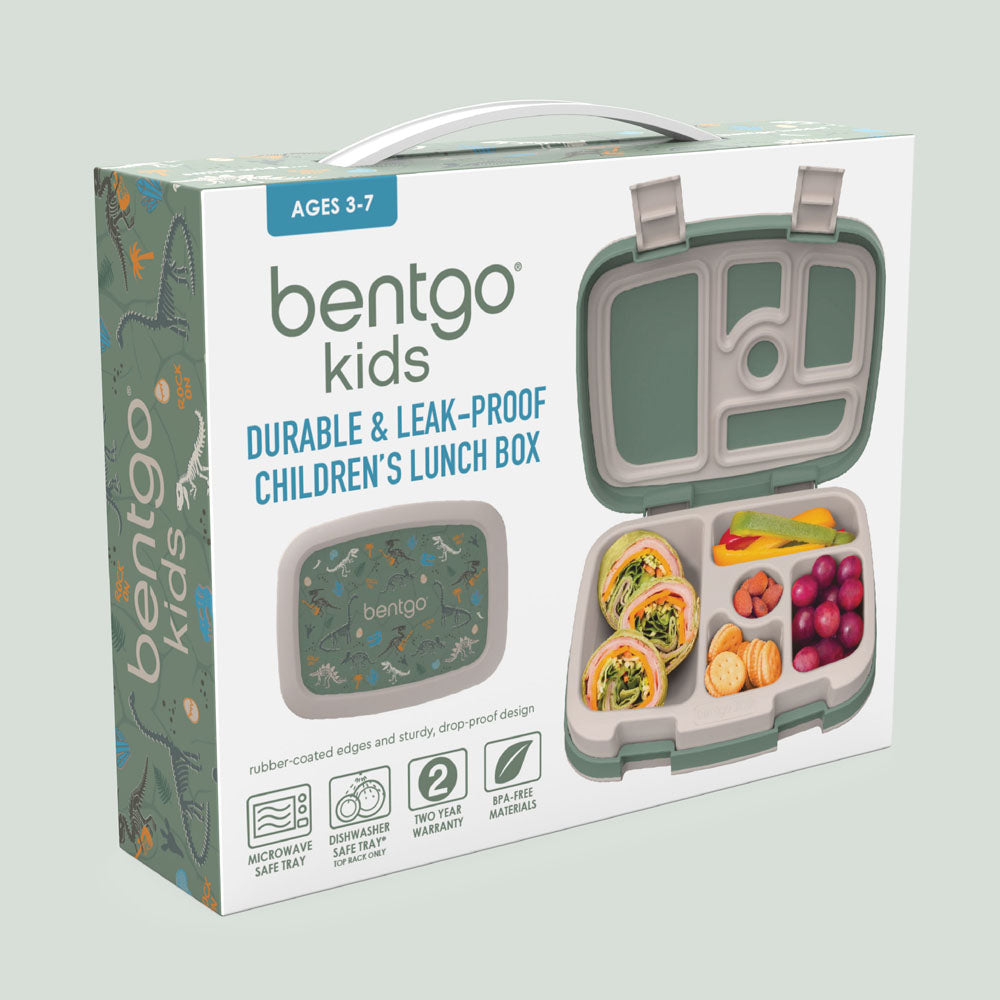 Bentgo Kids Prints Lunch Box - Dino Fossils | Product Packaging