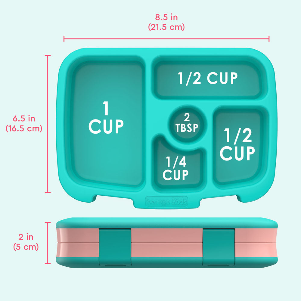 Bentgo Kids Prints Lunch Box - Llama | Kids Lunch Box Dimensions