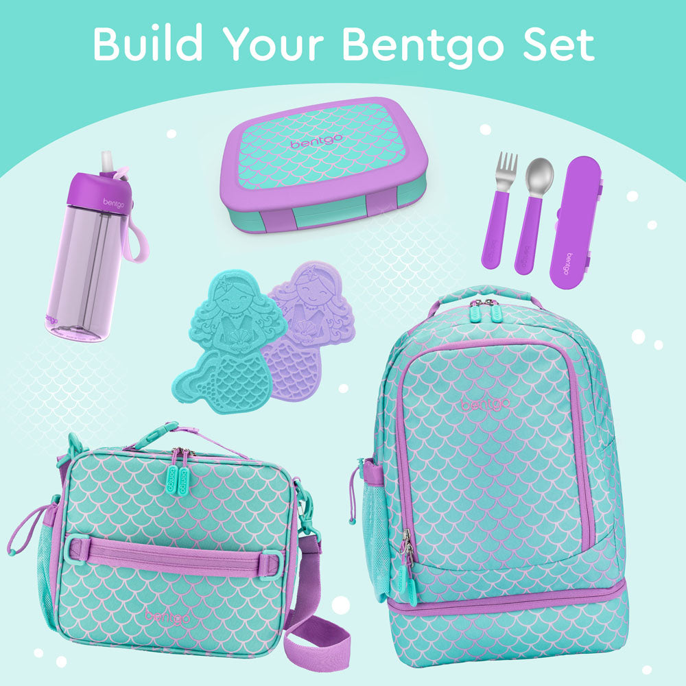 Bentgo Kids Prints Lunch Box - Mermaid Scales | Build Your Bentgo Set